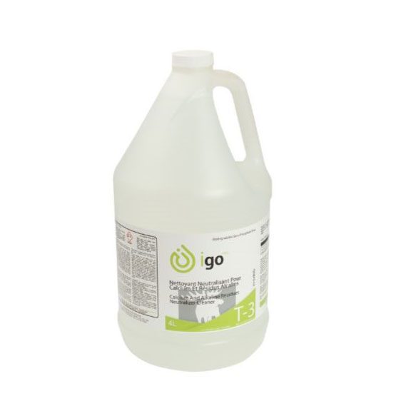 Calcium and alkaline residues neutralizer cleaner | IGO
