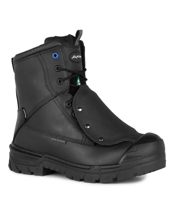 Acton A9077B-11 G3E 8" leather work boots with external metguard protection | IGO Pro